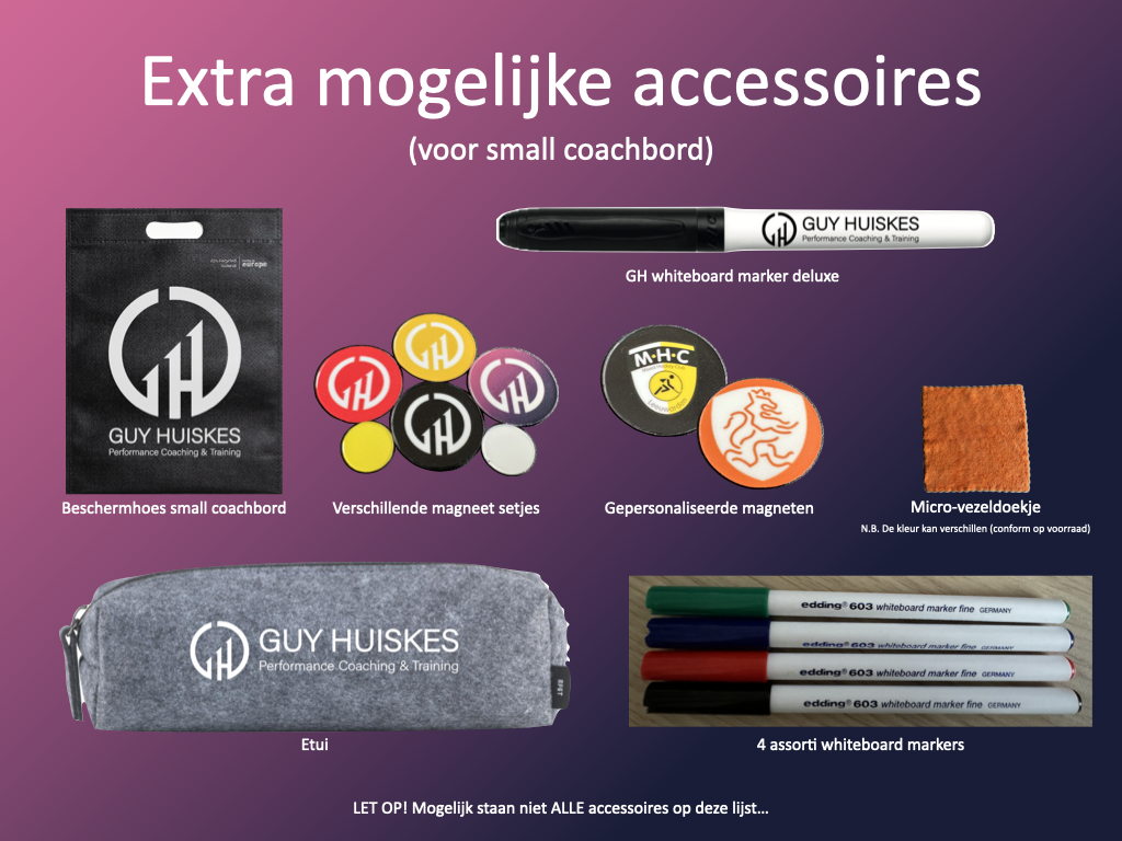 PCT Guy Huiskes - sjabloon overige accessoires voor op website